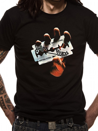 Judas Priest (British Steel) T-shirt cid_9290tsbp