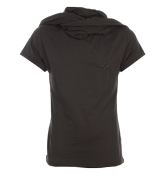 Black Brand Carrier Shawl Collar