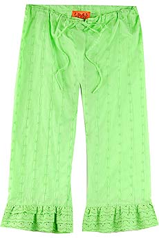 Juicy Couture Cropped drawstring pants
