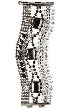 Juicy Couture Layered Rhinestone Bracelet