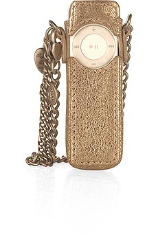 Juicy Couture Leather iPod shuffle holder