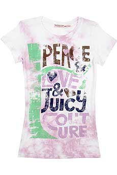 Juicy Couture Peace jersey t-shirt