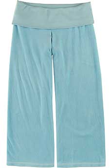 Rollover Velour Pants