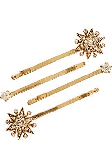 Juicy Couture Set of four bobbypins