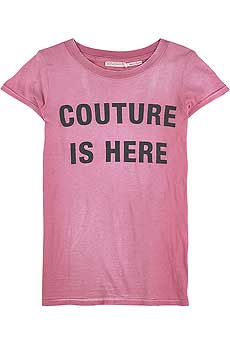 Juicy Couture Slogan printed t-shirt
