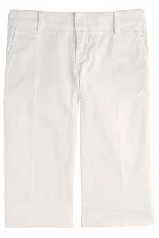 Stretch Cotton Twill Shorts