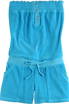 Juicy Couture Terrycloth hot-pant jumpsuit