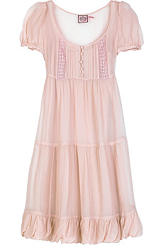 Juicy Couture Tiered chiffon dress