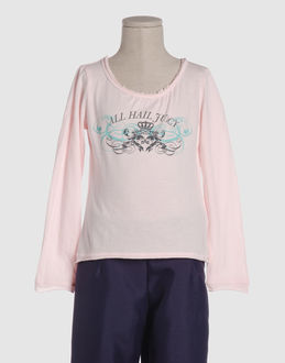 JUICY COUTURE TOP WEAR Long sleeve t-shirts GIRLS on YOOX.COM
