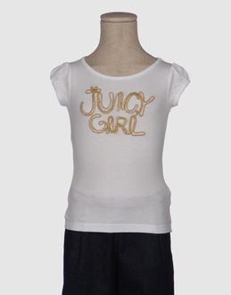 JUICY COUTURE TOPWEAR Short sleeve t-shirts GIRLS on YOOX.COM