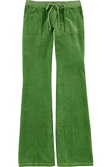 Juicy Couture Velour snap pocket trackpants