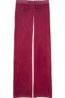 Velour Track Pants