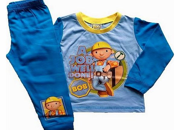 Boys Pyjamas PJs Official Character Long Short Snugglefit -12mths to 10yrs (18 - 24 Months, Bob the Builder - A Job Well Done)