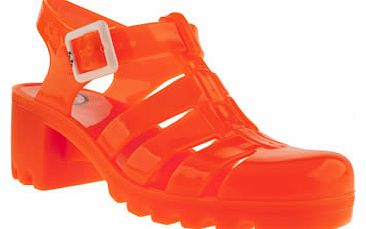 womens juju jellies orange babe sandals