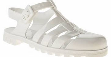Juju Jellies womens juju jellies white maxi sandals