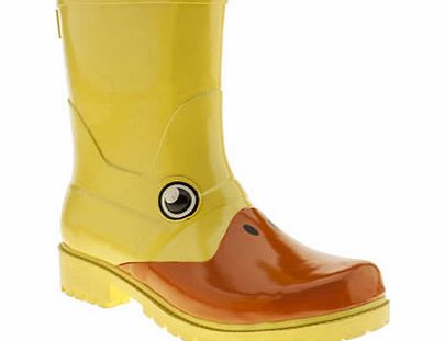 juju jellies Yellow Kigu Duck Boots