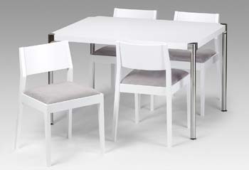 Julian Bowen Ascot Deluxe Dining Set