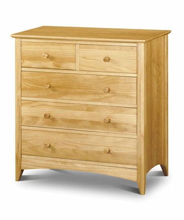 Barcelona 3+2 Chest of Drawers - Natual Pine