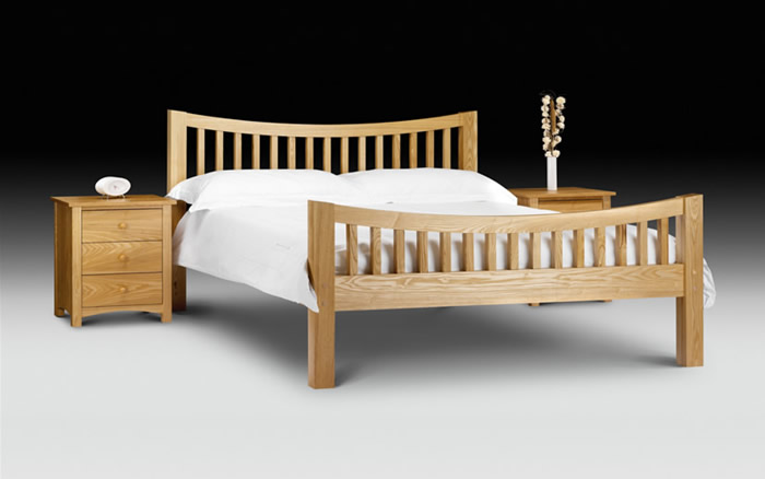 Rutland 5ft Kingsize Oak Bed