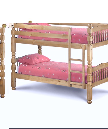 Julian Bowen Classic style chunky pine bunk bed
