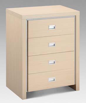 Julian Bowen Duetti 4 Drawer Chest