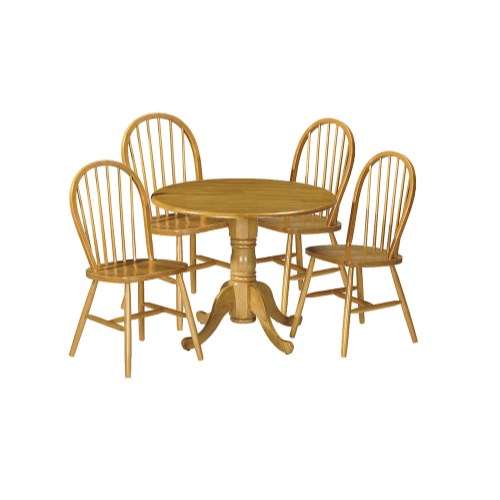 Dundee Drop Leaf Dining Set with 4