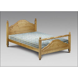Julian Bowen Emma 4ft 6 Double Bedstead - Solid Pine