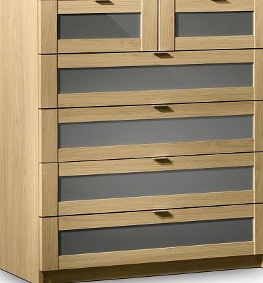 Julian Bowen GRADE A1 - Julian Bowen Strada 4 2 Drawer Chest