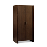 Julian Bowen Havana Wardrobe with 2 Doors in Composite Board with Wenge finish