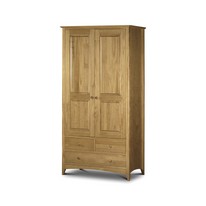 Julian Bowen Kendal Pine combination wardrobe