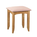 Julian Bowen Kendal Pine dressing table stool