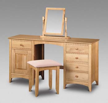 Julian Bowen Kendal Twin Pedestal Dressing Table