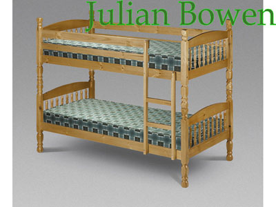 Julian Bowen Lincoln Bunk Single (3) Bunk Bed