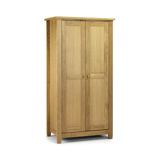 Lyndhurst Wardrobe in American Oak soilds and veneers with 2 Doors