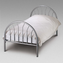 Julian Bowen Milano single metal bed furniture