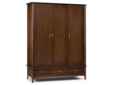 Julian Bowen Minuet 3 Door Wardrobe Small Single (2