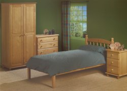 Pine Single Bedroom Set