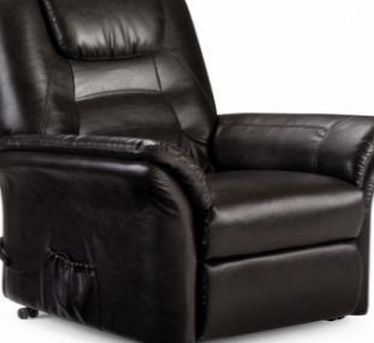 Julian Bowen Riva Rise And Recline Chair Brown