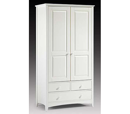 Julian Bowen Romeo Double Wardrobe with Drawers