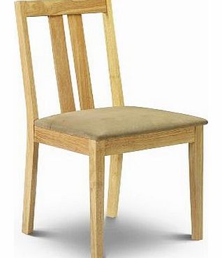 Julian Bowen Rufford Dining Chairs, Light Wood, Set of 4