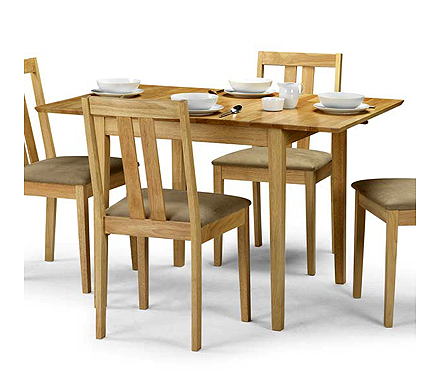 Julian Bowen Rufford Square Extending Dining Table