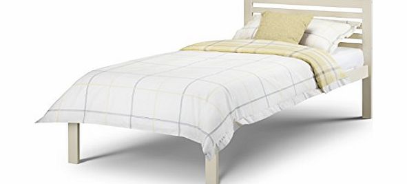 Julian Bowen Slocum Single Bed, Cream/ White