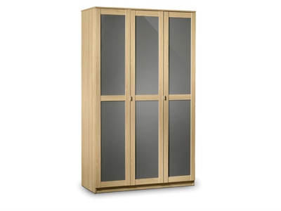 Julian Bowen Strada 3 Door Wardrobe Small Single (2