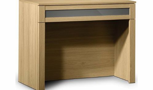 Julian Bowen Strada Dressing Table, Light Oak/Grey