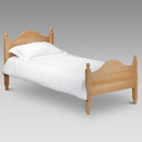 Julian Bowen Yukon Pine single bed furniture