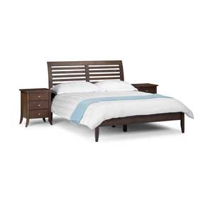 Julian Bowens Julian Bowen Santiago 4FT 6 Double Wooden Bedstead