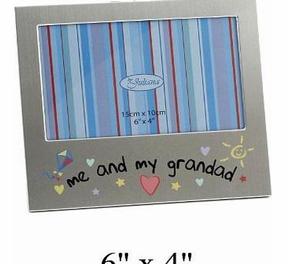 Me & My Grandad Picture Photo Frame 6`` x 4``