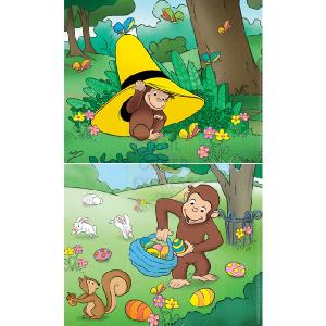 Curious George Duo 12 and 24 Piece Jigsaw Puzzles