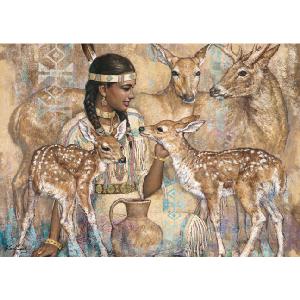 Jumbo Foil Collection The Fawn 1000 Piece Jigsaw Puzzle