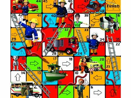 Jumbo Games Fireman Sam Giant Hoses and Ladders Game - 12835